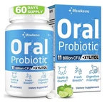 Mswkeou Oral Probiotics For Mouth Bad Breath Adults 11 Billion Cfu 60lozenge. Fixed Price $49.99.