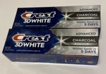 Crest 3d White Advanced Charcoal Whitening Toothpaste, 2.4 Oz, Pack Of 2. Fixed Price $13.99.