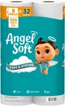 Angel Soft Toilet Paper, 8 Mega Rolls = 32 Regular Rolls, And Strong. Fixed Price $14.64.