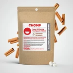 Chomp Super Whitening Cinnamon Toothpaste Tablets With Nano Hydroxyapatite Refil. Fixed Price $7.99.