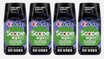 4 Pack Scope Squeez Mouthwash Concentrate, Midnight Mint, 50ml Bottle 1.69oz. Fixed Price $19.99.