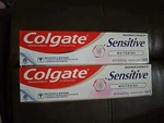 2 Colgate Sensitive Toothpaste With Whitening, Enamel Repair, 6 Oz (k39). Fixed Price $14.90.