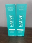 2-pack Native Whitening Anticavity Toothpaste Wild Mint 4 Oz. - Exp 09/2027. Fixed Price $14.96.