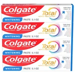 Total Whitening Toothpaste Paste, 5.1 Oz, 4 Pack, Fluoride, Antibacterial, For P. Fixed Price $26.94.