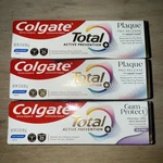Colgate Total Active Prevention Gum Protect Whitening Toothpaste, 3oz- Pack Of 3. Fixed Price $18.00.