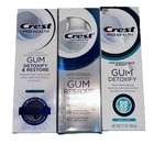 Crest Pro-health Gum Detoxify & Restore Toothpaste 3.5 Oz Mixed Lot Of 3. Fixed Price $20.00.