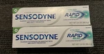 2 New Sensodyne Rapid Relief Toothpaste For Sensitive Teeth & Cavity Prevention. Fixed Price $30.00.