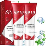 2pc Sp-10 Probiotic Whitening Toothpaste Fresh 2.5 Fl Oz (pack Of 2), White. Fixed Price $12.33.