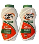 Odor-eaters Deodorant Foot Powder 6 Oz Each Odor & Wetness Lot Of 2. Fixed Price $18.50.