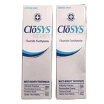 2-pack Closys Silver Fluoride Toothpaste For Adults 55+, 3.4 Oz Gentle Mint. Fixed Price $29.54.