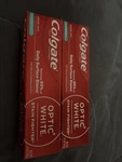 Lot Of 2 Colgate Optic White Stain Fighter Toothpaste Fresh Mint Gel 4.2 Oz. Fixed Price $12.98.