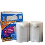 **open Box** Mentadent Advanced Whitening Anticavity Fluoride Toothpaste Mint. Fixed Price $90.00.
