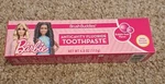Brush Buddies Barbie Anticavity Fluoride Toothpastebubble Gum Flavor New 4.0 Oz. Fixed Price $11.50.