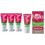 Hello Watermelon Flavor Baby & Kids Toothpaste Pack Of 3 + Kids.... Fixed Price $30.99.