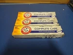 3-pack Arm & Hammer Complete Care Fluoride Toothpaste Fresh Mint, 6 Oz Exp 9/26. Fixed Price $18.95.