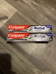 Colgate Maxfresh Charcoal Mint Whitening Toothpaste Freshens Breath 4.0 Oz 2pk. Fixed Price $14.00.