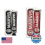 Marvis Amarelli Licorice And Cinnamon Mint Toothpaste Set 3.8 Oz. Fixed Price $33.60.