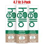 Hello Naturally Whitening Fluoride Toothpaste, Coconut Oil & Tea Tree Oil, 4.7oz. Fixed Price $23.99.
