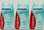 Lot Of 3 - Colgate Whitening Crystal Mint Toothpaste 4.6 Oz. Exp 01/2027. Fixed Price $17.99.