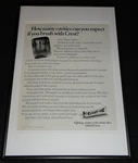 1971 Crest Toothpaste Framed 12x18 Original Advertisement Procter & Gamble. Fixed Price $49.99.