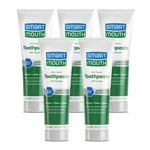 Smartmouth Premium Zinc Ion Toothpaste, Whitening, Mild Mint, 6 Oz, 5 Pack. Fixed Price $53.95.