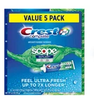 Crest Complete + Scope Outlast Ultra Toothpaste 6.3oz (5 Pack). Fixed Price $22.99.