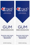 2 Crest Pro-health Gum Recession Anticavity, Fluoride Toothpaste, 2.5 Oz. Fixed Price $19.99.