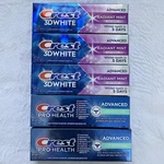 (pack Of 5) Crest 3d White Advanced & Gum Protect Toothpaste, 2.4 Oz. Fixed Price $24.99.