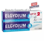 2 Pack Elgydium Anti-plaque Toothpaste 75ml Exp 09/2028. Fixed Price $54.99.