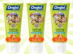 3 Orajel Fruity Fun Kids Paw Patrol Fluoride-free Training Gel Toothpaste 3.5 Oz. Fixed Price $16.14.