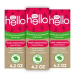 Hello Fresh Watermelon Fluoride Free Kids Toothpaste, 4.2 Oz Tube (pack Of 3). Fixed Price $17.79.