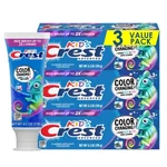 Crest Kids Toothpaste Color Changing Bubble Gum Fluoride 4.2 Ounce 1 Pack. Fixed Price $15.89.