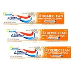 3 Pack - Aquafresh, Extreme Clean Toothpaste Whitening Action 5.6oz Each. Fixed Price $21.25.