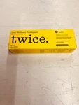 Twice. Oral Wellness Toothpaste Charcoal Icy Mint Whitening Healthy Gums 3.4oz. Fixed Price $13.99.