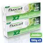 Fluocaril Green Tea & Guava Leaf Toothpaste Breath Expert 150g X 4. Fixed Price $31.90.