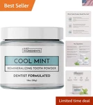 Remineralizing Tooth Powder Fluoride-free Oral Care Gently Cleans & White.... Fixed Price $71.15.