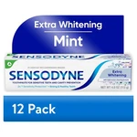 (12 Pack) Sensodyne Extra Whitening Sensitive Toothpaste, Mint, 4 Oz, For Adults. Fixed Price $20.96.