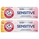 Pack Of (2) New Arm & Hammer Sensitive Teeth Gums Toothpaste 4.5 Oz. Fixed Price $18.49.
