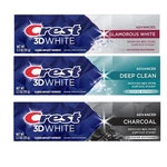 Crest 3d White Advanced Mix Toothpaste 3.3 Oz (lot Of 3). Fixed Price $19.99.