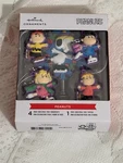 Hallmark Snoopy Miniature Tree Topper And 1 Ornament Set The Peanuts Gang. Fixed Price $22.91.
