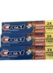 3 X Crest Plus Cinnamon Expressions Rush + Whitening Toothpaste 2.3 Oz.. Fixed Price $16.99.