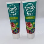 2 Toms Of Maine Kids Natural Flouride Toothpaste Watermelon Wiggle 5.1oz Ea. Fixed Price $10.99.