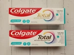 2 Colgate Total Active Prevention Fresh Mint Toothpaste, 3.3 Oz, Exp: 11-2026. Fixed Price $8.96.