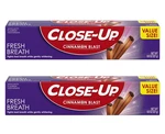 Close-up Freshening Red Gel Cinnamon Toothpaste, 4oz - Pack Of 2. Fixed Price $11.86.