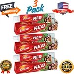 Dabur Red Ayurvedic Toothpaste - 200g (pack Of 3) Herbal Oral Care With. Fixed Price $19.99.