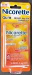Gsk Nicorette Gum Fruit Chill Flavor 4mg 20 Pieces New Sealed Pack Exp 05/2027. Fixed Price $9.99.