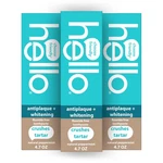 Pack Of 3 Hello Antiplaque Whitening Fluoride Free Toothpaste 4.7 Oz Tubes. Fixed Price $24.74.