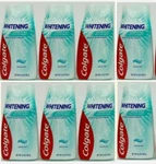 Lot Of 8 - Colgate Whitening Crystal Mint Toothpaste 4.6 Oz. Exp 01/2027. Fixed Price $32.99.