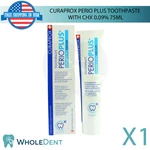 Curaprox Perio Plus Dental Toothpaste With Chx 0.09% 75ml Gum Care Oral Hygiene. Fixed Price $21.00.