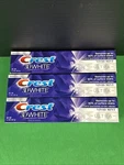 3 Pk Crest 3d White Vivid Mint Ultra Whitening Toothpaste 5.2 Oz Each Exp 10/28. Fixed Price $16.14.
